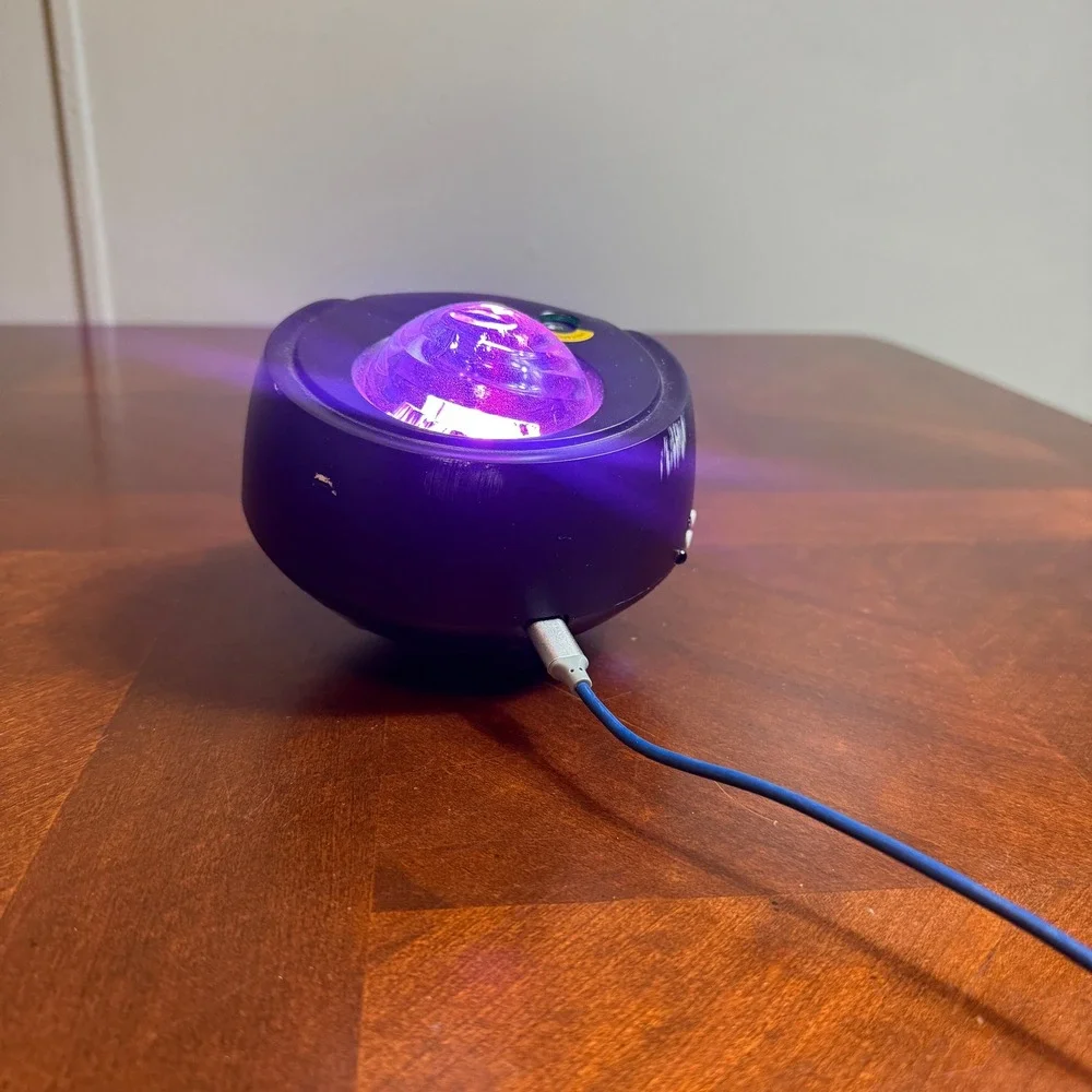 Galaxy Star Projector Night Light AC6926 Black Nebula Laser Lamp with Speaker